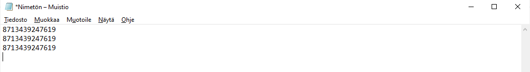 Shopikassa barcode ean problem